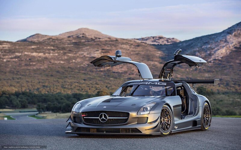 Mercedes-AMG GT3 race car