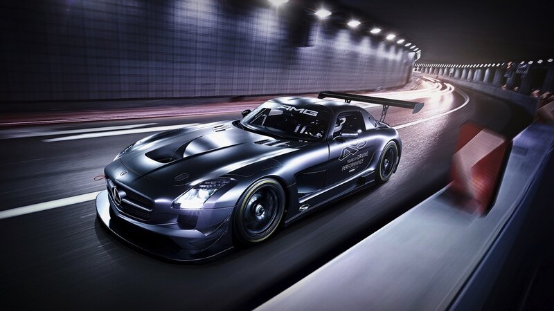 Mercedes-AMG GT3 racing car