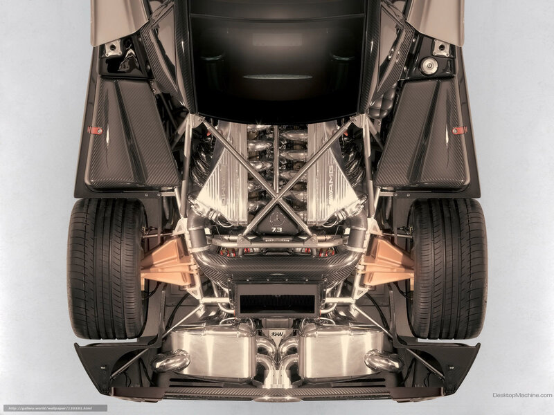Mercedes-AMG One engine view