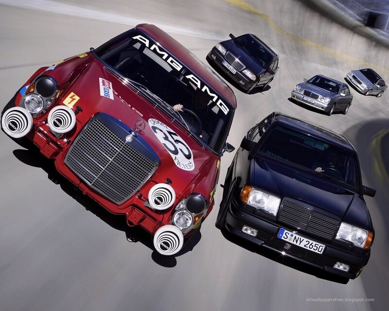 Mercedes-AMG racing cars