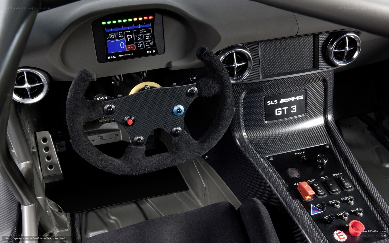 Mercedes-AMG SLS GT3 interior
