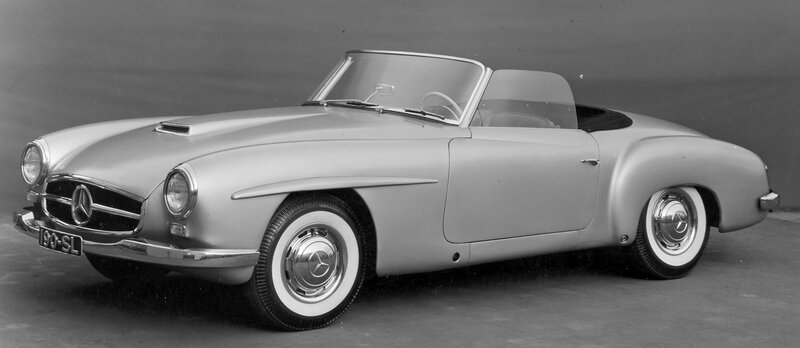 Mercedes-Benz 190 SL convertible