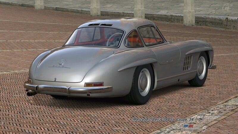 Mercedes-Benz 300 SL Coupe — Silver