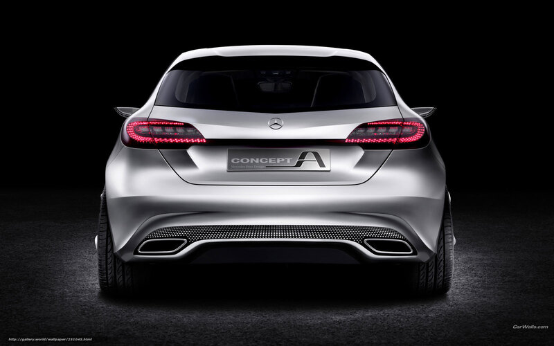 Mercedes-Benz A-Class Concept rear view