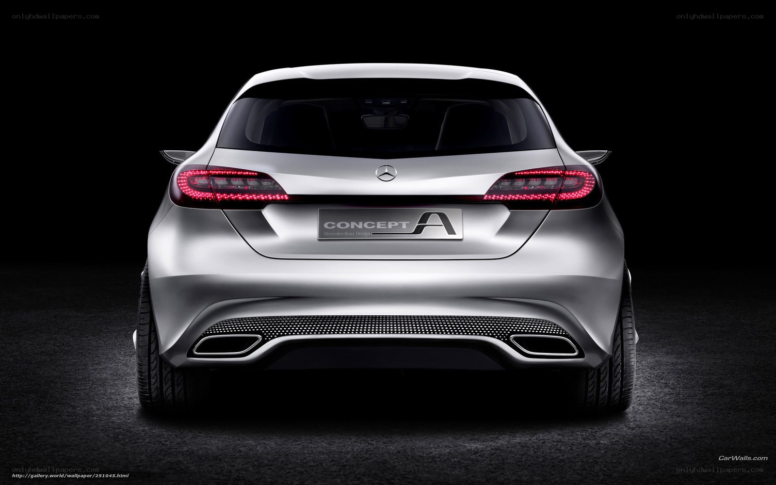 Mercedes-Benz A-Class Concept rear view