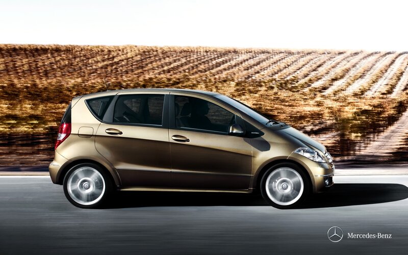 Mercedes-Benz A-Class in motion