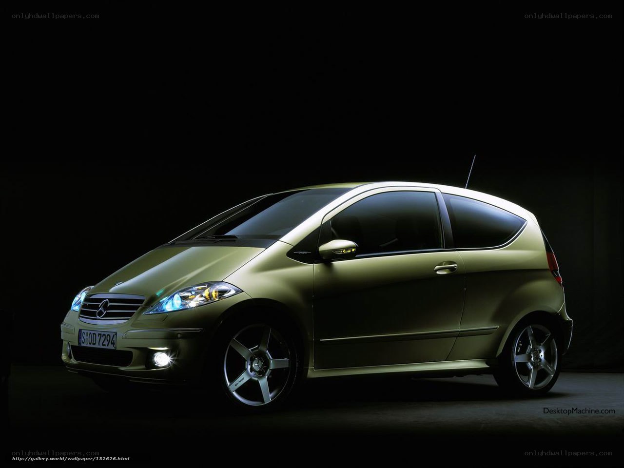 Mercedes-Benz A-Class in studio