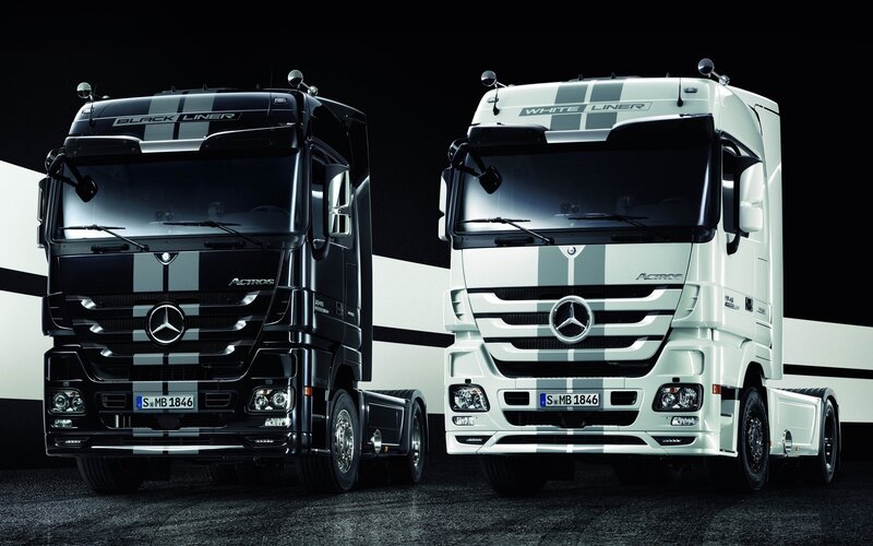 Mercedes-Benz Actros trucks