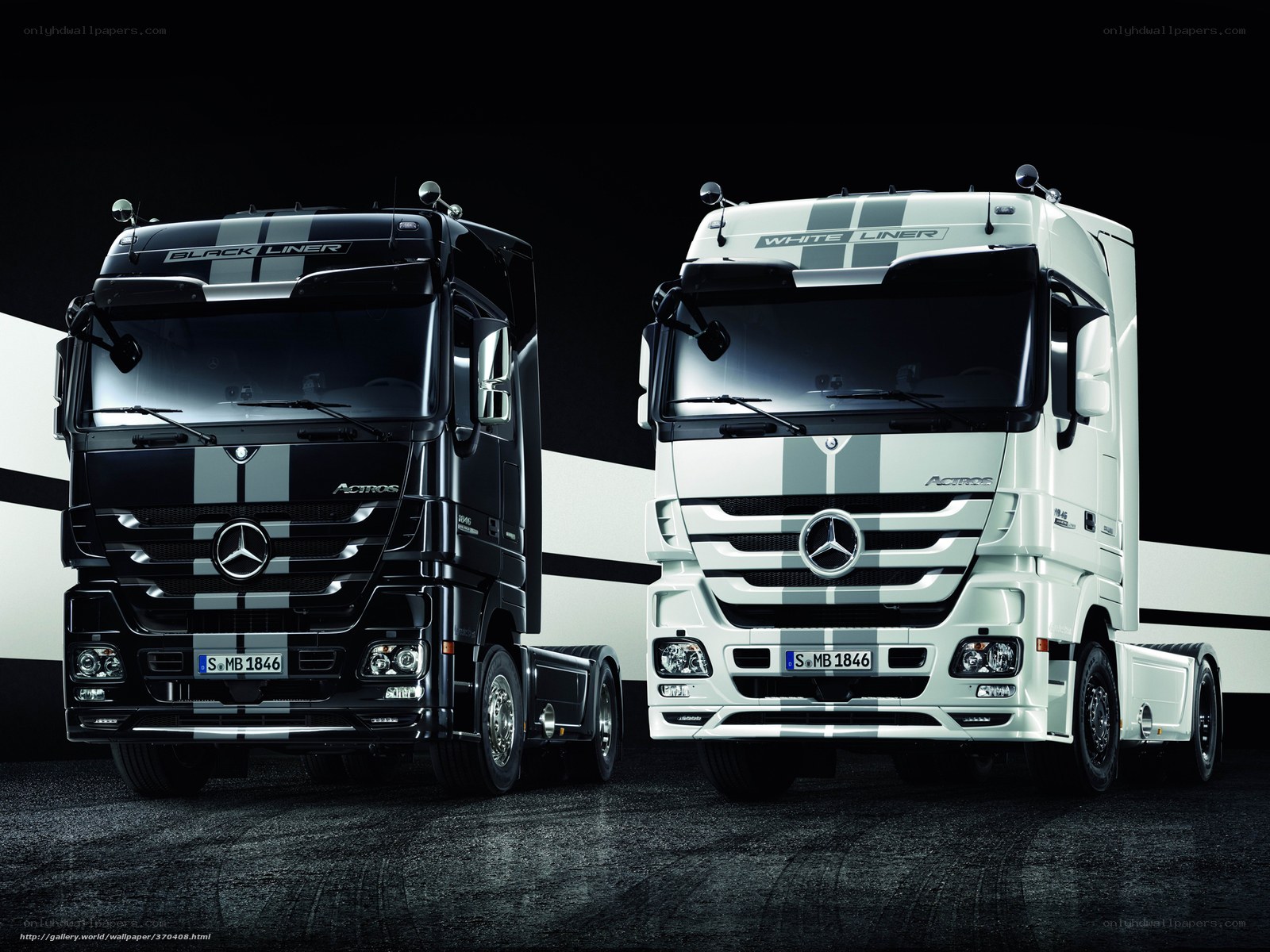 Mercedes-Benz Actros trucks
