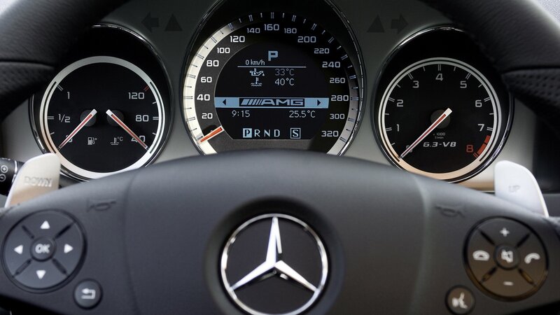 Mercedes-Benz AMG dashboard