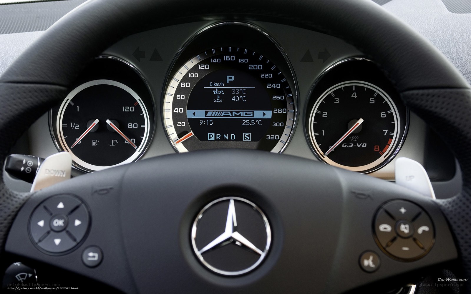 Mercedes-Benz AMG dashboard