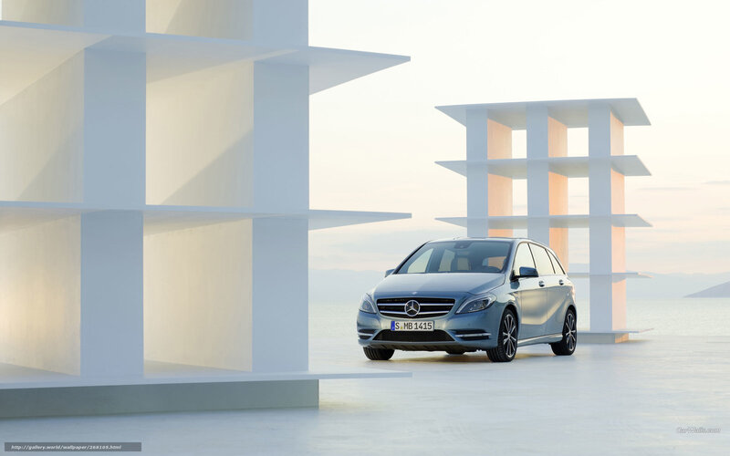 Mercedes-Benz B-Class in modern architecture