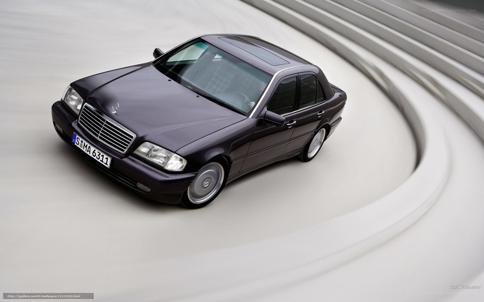 Mercedes-Benz C-Class in motion