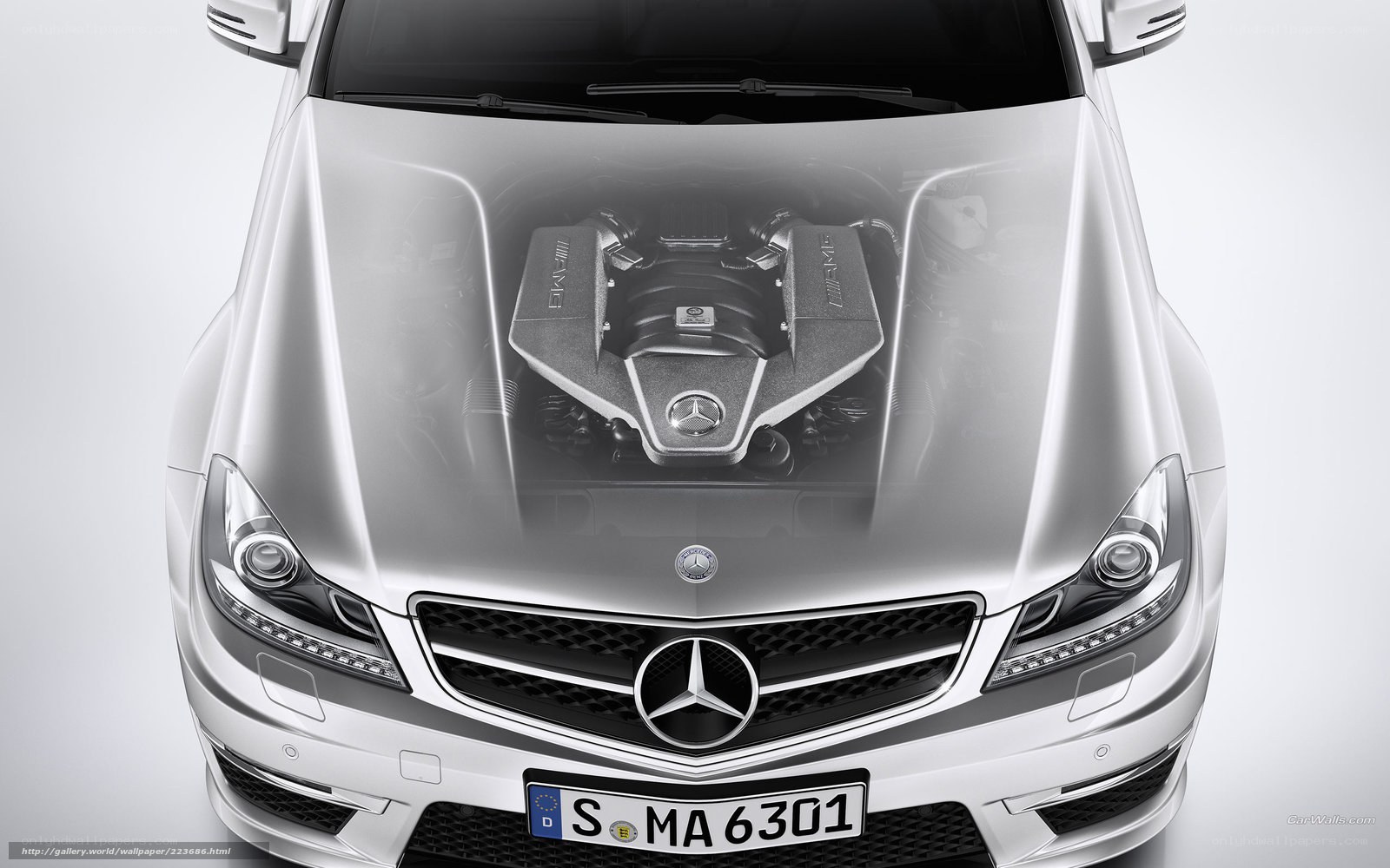 Mercedes-Benz C63 AMG engine