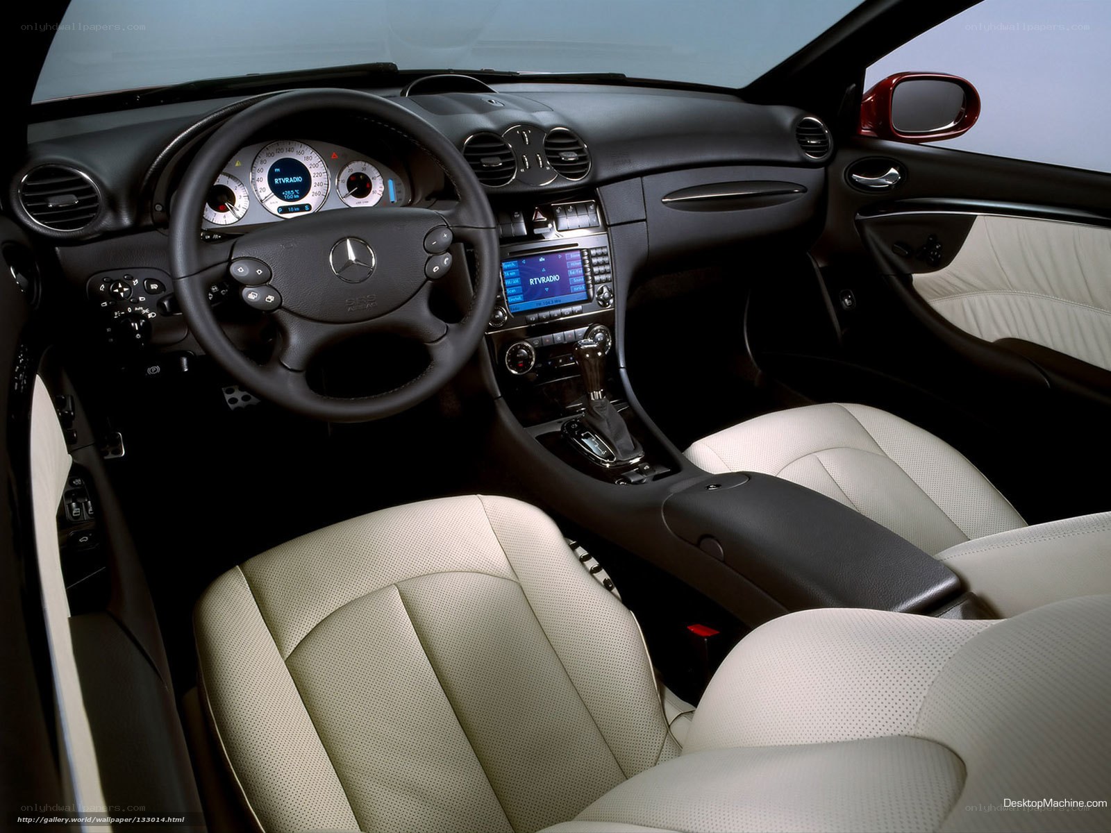Mercedes-Benz car interior