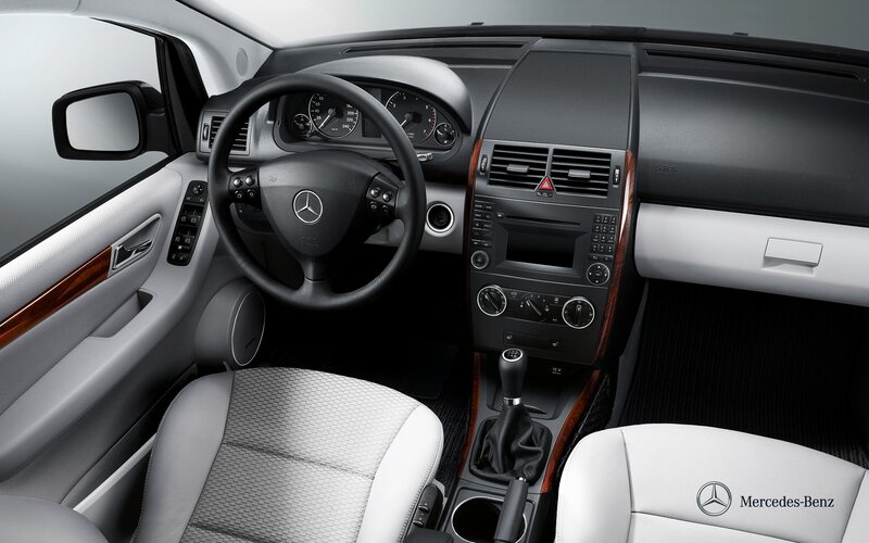 Mercedes-Benz car interior
