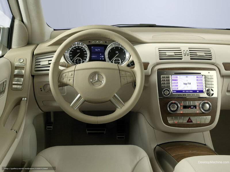 Mercedes-Benz Car Interior — Beige, Neutral