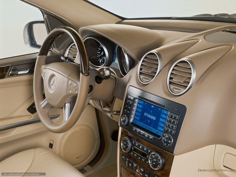 Mercedes-Benz Car Interior — Beige