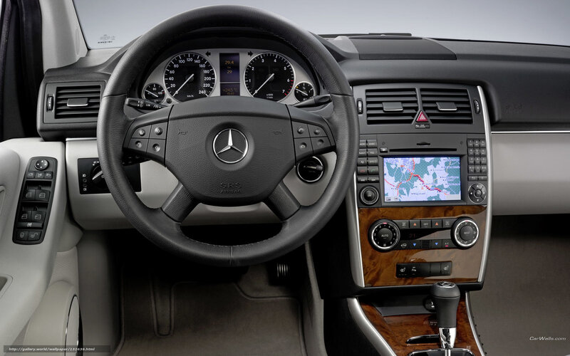 Mercedes-Benz Car Interior — Black