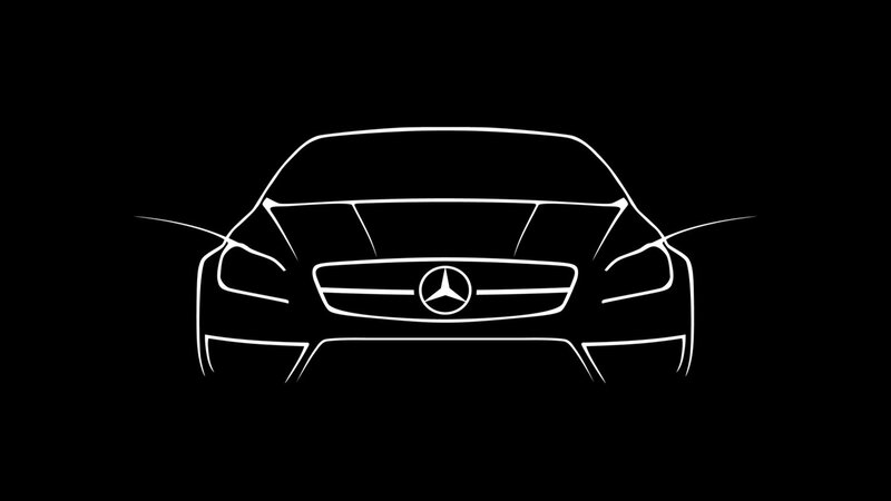 Mercedes-Benz car sketch
