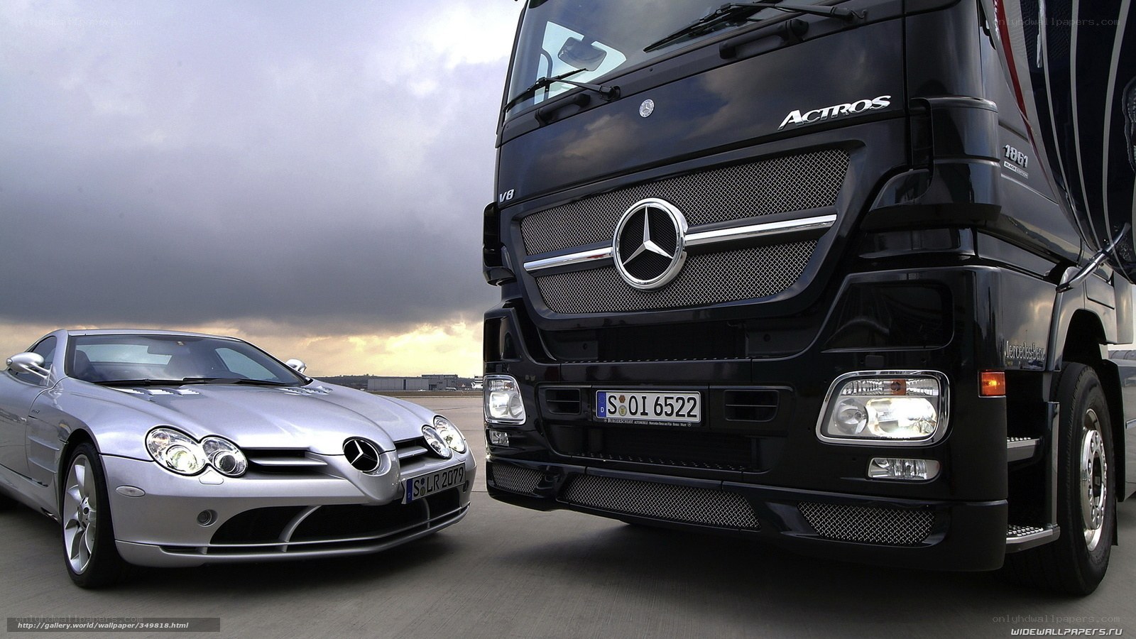 Mercedes-Benz cars and truck