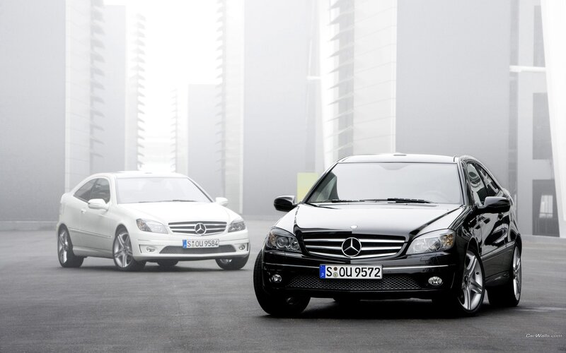 Mercedes-Benz Cars — Black, Dramatic