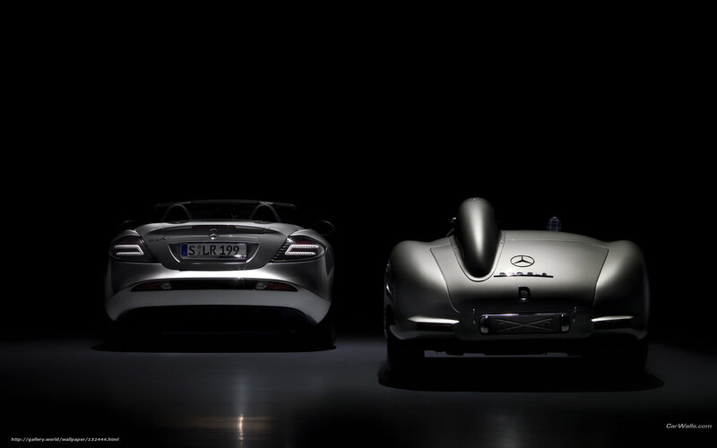 Mercedes-Benz cars side by side