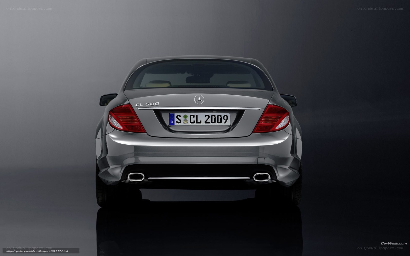 Mercedes-Benz CL 500 rear view