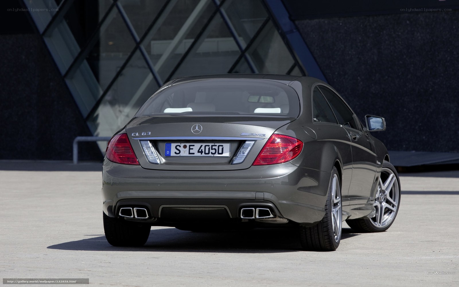 Mercedes-Benz CL 63 AMG rear view