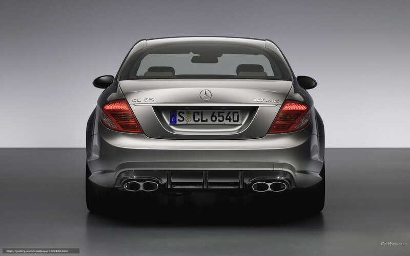 Mercedes-Benz CL 65 AMG rear view