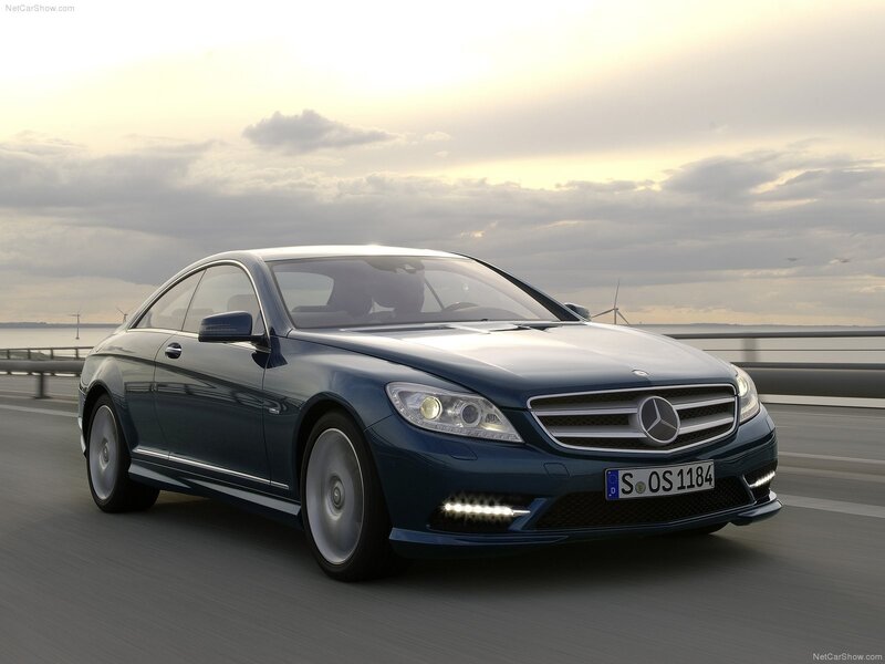 Mercedes-Benz CL-Class in motion