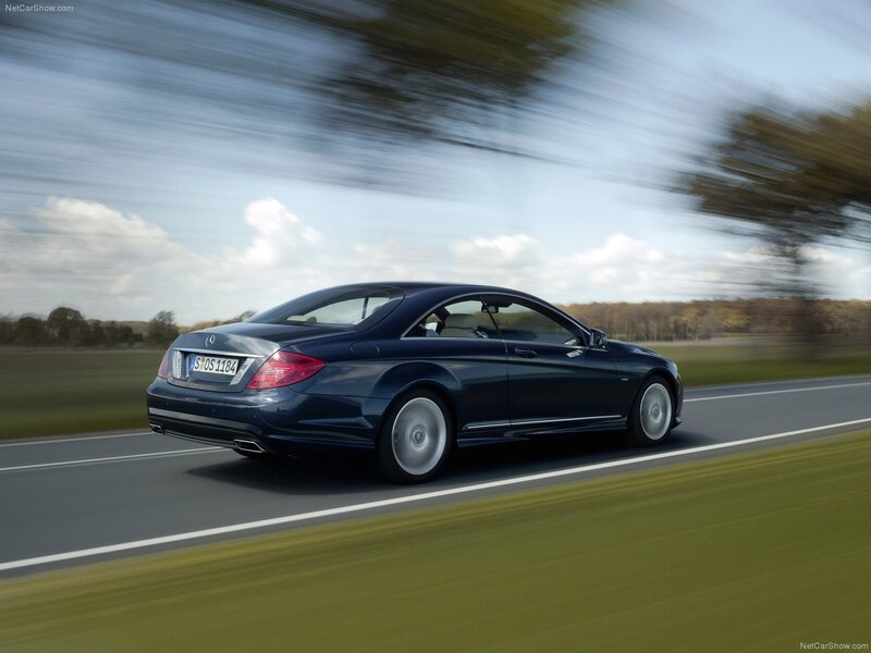 Mercedes-Benz CL-Class in motion