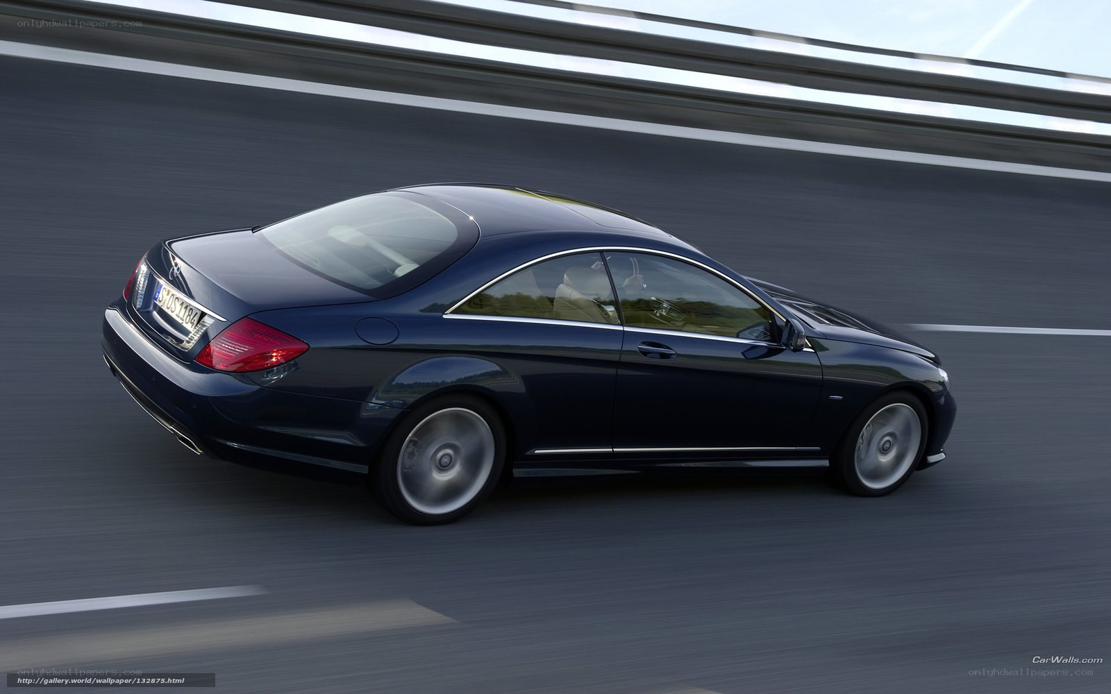 Mercedes-Benz CL-Class in motion