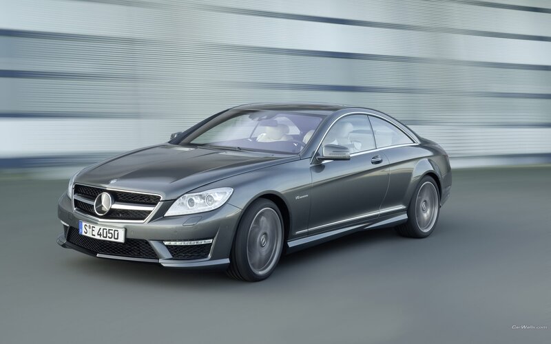 Mercedes-Benz CL63 AMG in motion