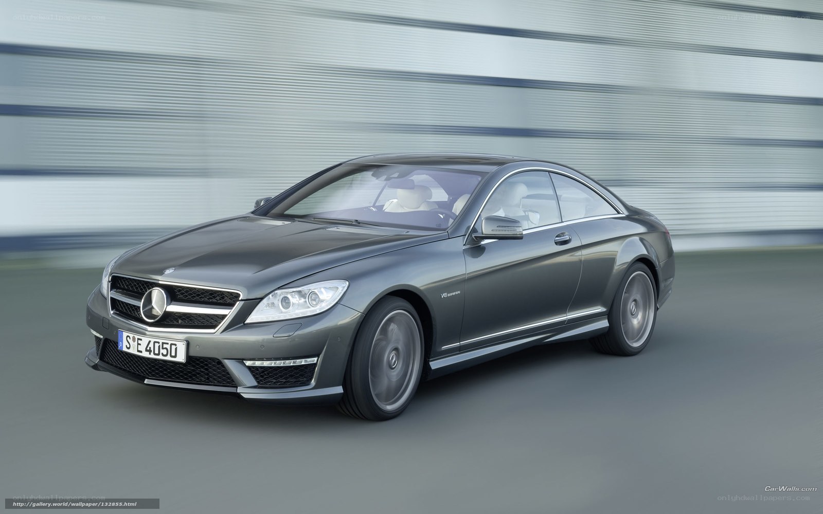 Mercedes-Benz CL63 AMG in motion