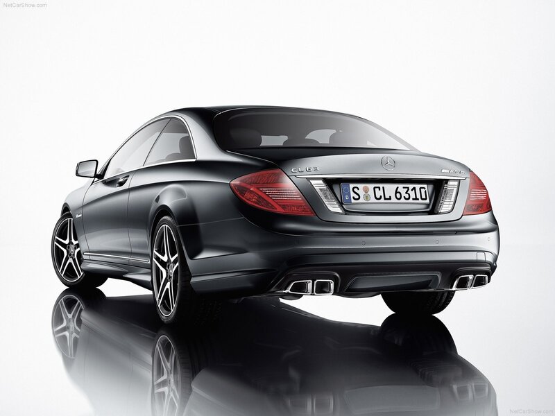 Mercedes-Benz CL63 AMG rear view