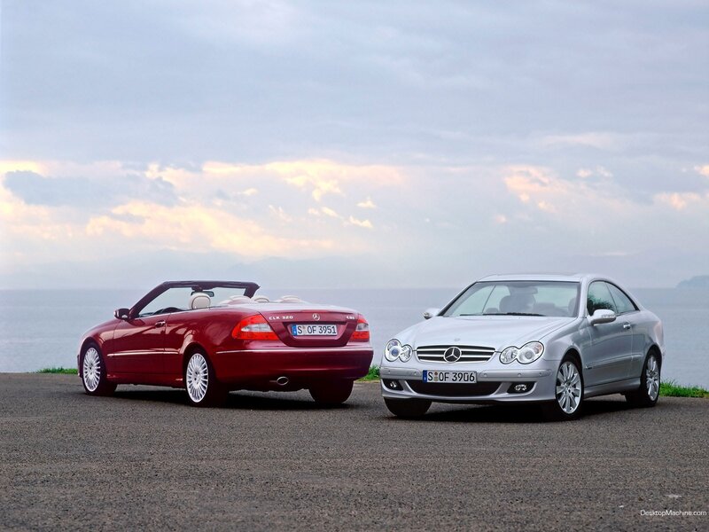 Mercedes-Benz CLC and CLK Convertible
