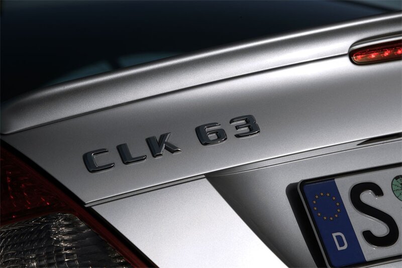 Mercedes-Benz CLK 63 badge