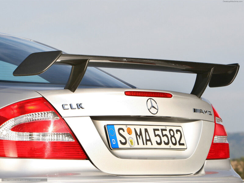 Mercedes-Benz CLK AMG rear view