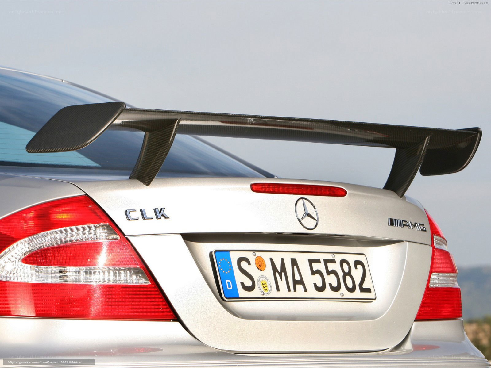 Mercedes-Benz CLK AMG rear view