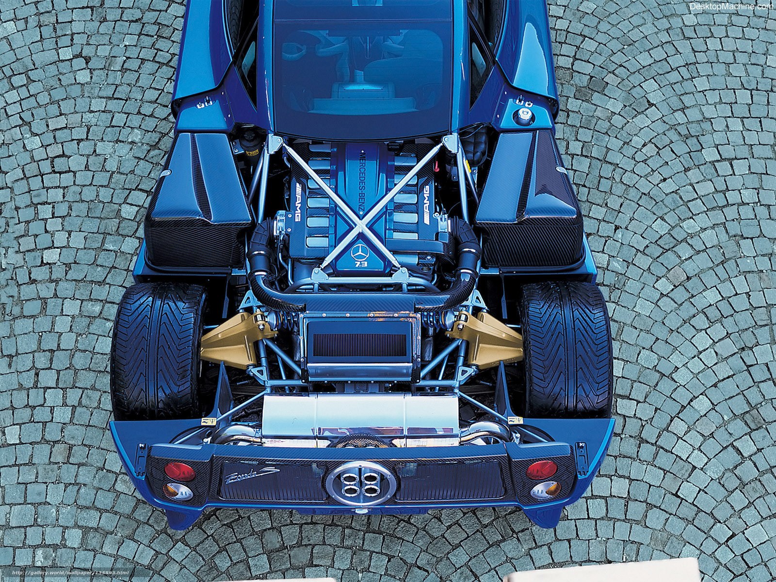 Mercedes-Benz CLK GTR rear view