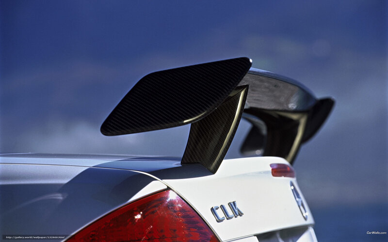 Mercedes-Benz CLK rear spoiler