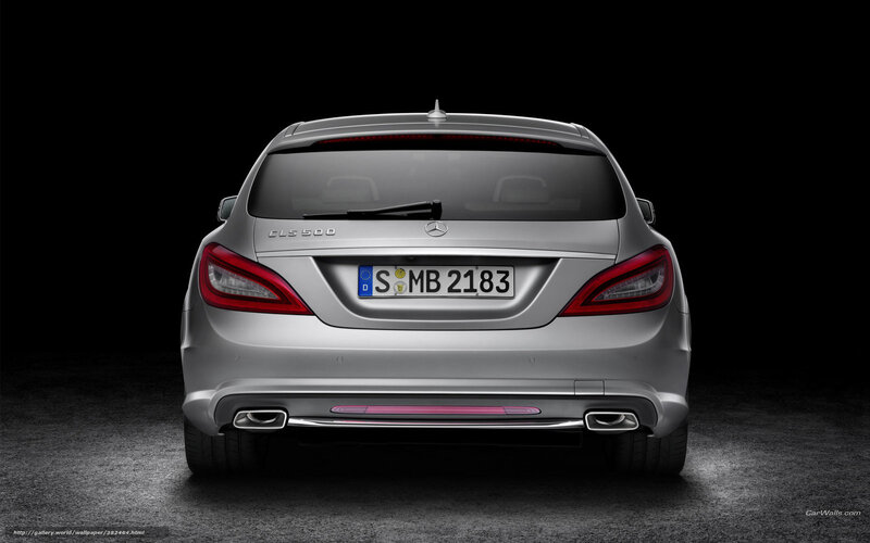 Mercedes-Benz CLS 500 rear view