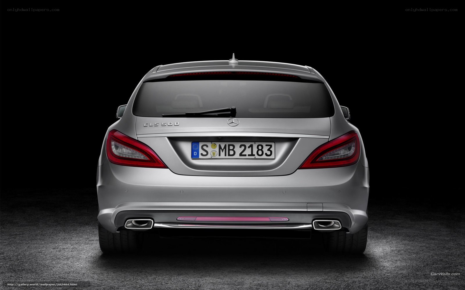 Mercedes-Benz CLS 500 rear view