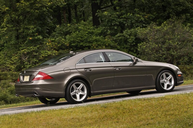Mercedes-Benz CLS on a road
