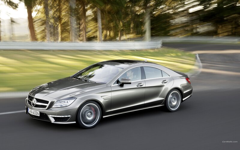 Mercedes-Benz CLS63 AMG in motion