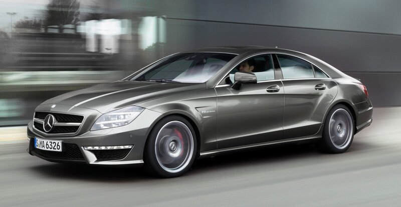 Mercedes-Benz CLS63 AMG in motion