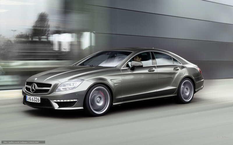 Mercedes-Benz CLS63 AMG in motion