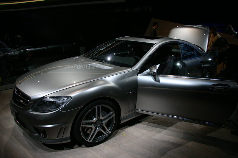 Mercedes-Benz CLS63 AMG on display