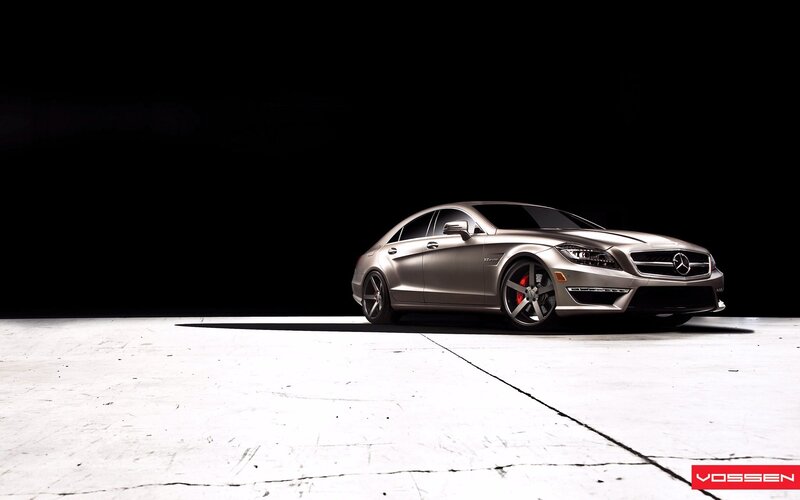 Mercedes-Benz CLS63 AMG with Vossen wheels